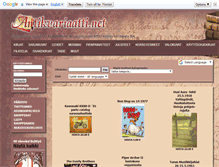 Tablet Screenshot of antikvariaatti.net
