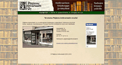Desktop Screenshot of antikvariaatti.fi